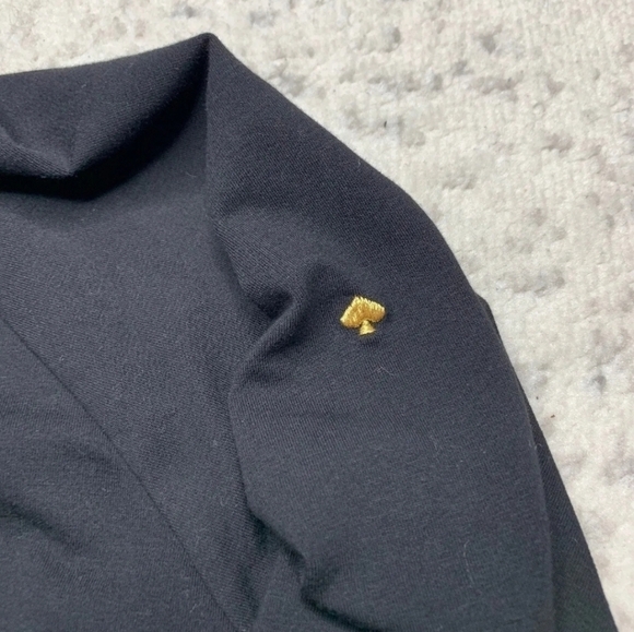 Kate Spade New York Live Colorfully Heart It Mixed Media Pullover Womens - Picture 6 of 8